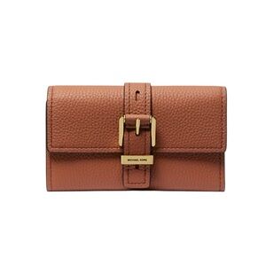 Michael Kors Nolita Medium Pebbled Leather Tri-Fold Wallet